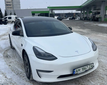 Білий Тесла Модель 3, об'ємом двигуна 0 л та пробігом 145 тис. км за 16500 $, фото 1 на Automoto.ua