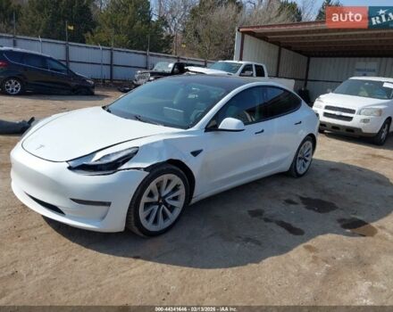 Білий Тесла Модель 3, об'ємом двигуна 0 л та пробігом 104 тис. км за 5300 $, фото 1 на Automoto.ua