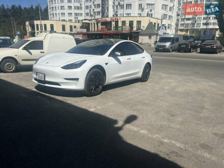 Тесла Модель 3 2021 в Киеве на Automoto.ua Белый Тесла Модель 3, объемом двигателя 0 л и пробегом 53 тыс. км за 19300 $, фото 1 на Automoto.ua