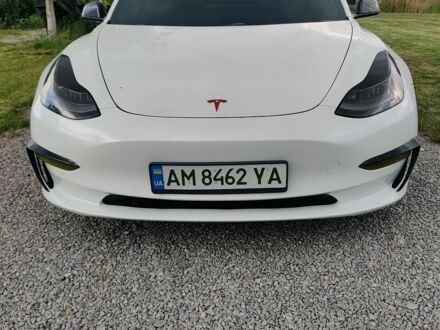 Белый Тесла Модель 3, объемом двигателя 0 л и пробегом 119 тыс. км за 23000 $, фото 1 на Automoto.ua