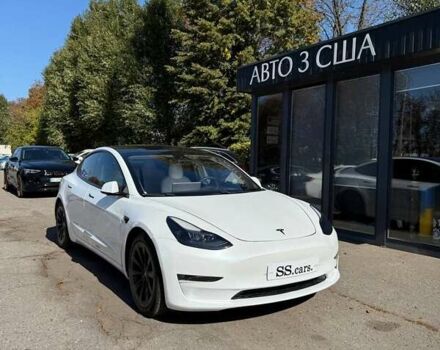 Белый Тесла Модель 3, объемом двигателя 0 л и пробегом 59 тыс. км за 18500 $, фото 1 на Automoto.ua