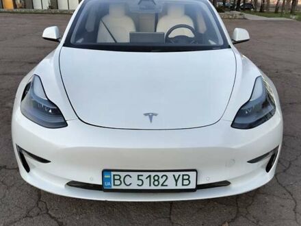 Белый Тесла Модель 3, объемом двигателя 0 л и пробегом 94 тыс. км за 21500 $, фото 1 на Automoto.ua