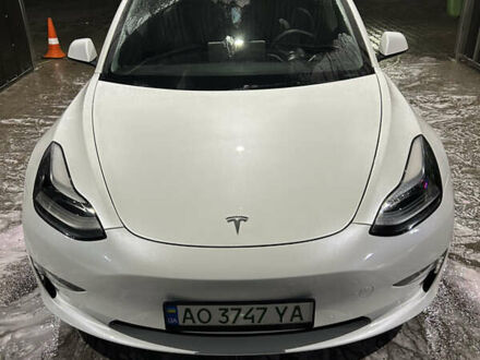 Тесла Модель 3 2021 у Виноградове на Automoto.ua Білий Тесла Модель 3, об'ємом двигуна 0 л та пробігом 53 тис. км за 21499 $, фото 1 на Automoto.ua