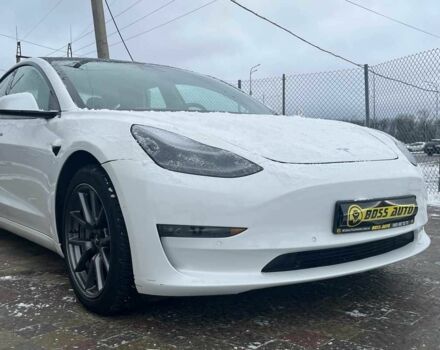 Белый Тесла Модель 3, объемом двигателя 0 л и пробегом 34 тыс. км за 451 $, фото 1 на Automoto.ua