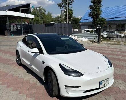 Белый Тесла Модель 3, объемом двигателя 0 л и пробегом 81 тыс. км за 19700 $, фото 1 на Automoto.ua