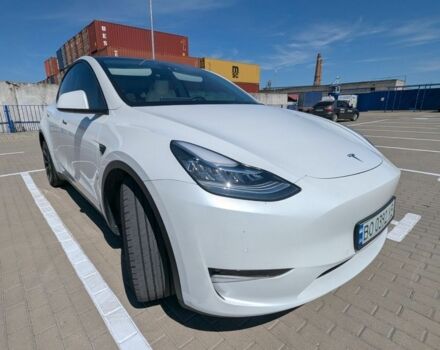 Белый Тесла Модель 3, объемом двигателя 0 л и пробегом 42 тыс. км за 23622 $, фото 1 на Automoto.ua