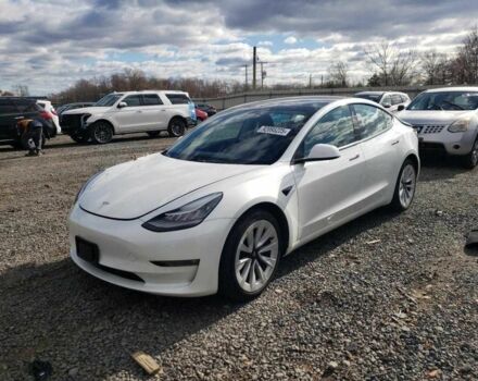 Білий Тесла Модель 3, об'ємом двигуна 0 л та пробігом 34 тис. км за 6000 $, фото 1 на Automoto.ua
