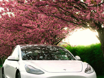 Белый Тесла Модель 3, объемом двигателя 0 л и пробегом 53 тыс. км за 23000 $, фото 1 на Automoto.ua