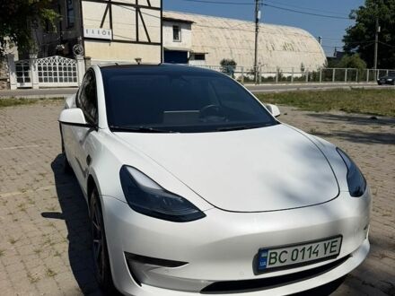 Белый Тесла Модель 3, объемом двигателя 0 л и пробегом 80 тыс. км за 15990 $, фото 1 на Automoto.ua