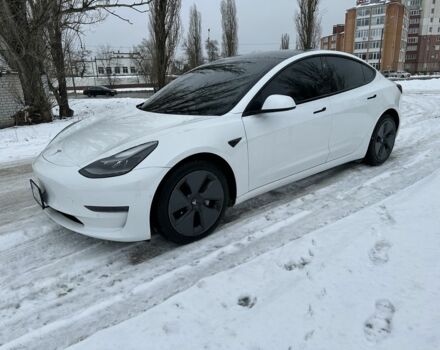 Білий Тесла Модель 3, об'ємом двигуна 0 л та пробігом 50 тис. км за 18500 $, фото 1 на Automoto.ua