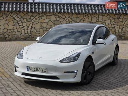 Тесла Модель 3 2021 у Львові на Automoto.ua Білий Тесла Модель 3, об'ємом двигуна 0 л та пробігом 91 тис. км за 22999 $, фото 1 на Automoto.ua