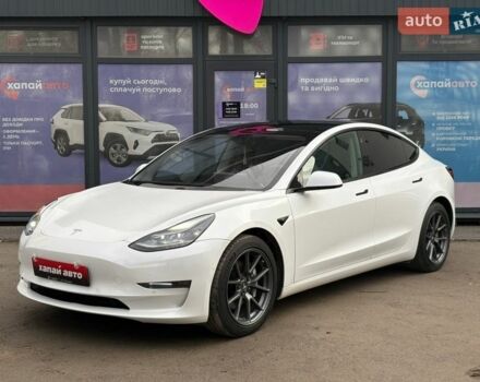 Белый Тесла Модель 3, объемом двигателя 0 л и пробегом 91 тыс. км за 18500 $, фото 1 на Automoto.ua