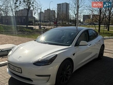 Белый Тесла Модель 3, объемом двигателя 0 л и пробегом 90 тыс. км за 17600 $, фото 1 на Automoto.ua