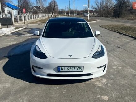 Белый Тесла Модель 3, объемом двигателя 0 л и пробегом 168 тыс. км за 17500 $, фото 1 на Automoto.ua