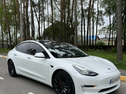 Білий Тесла Модель 3, об'ємом двигуна 0 л та пробігом 42 тис. км за 29000 $, фото 1 на Automoto.ua