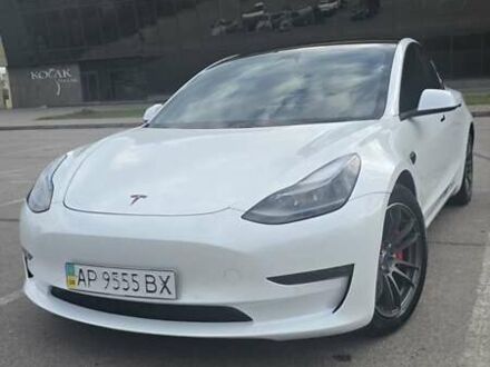 Тесла Модель 3 2021 в Запорожье на Automoto.ua Белый Тесла Модель 3, объемом двигателя 0 л и пробегом 29 тыс. км за 24999 $, фото 1 на Automoto.ua