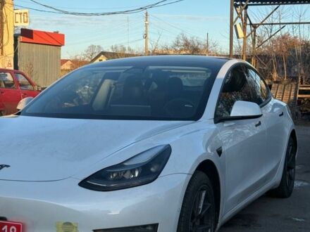 Белый Тесла Модель 3, объемом двигателя 0 л и пробегом 95 тыс. км за 16800 $, фото 1 на Automoto.ua
