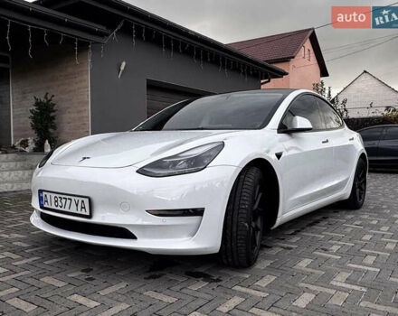 Белый Тесла Модель 3, объемом двигателя 0 л и пробегом 109 тыс. км за 20500 $, фото 1 на Automoto.ua