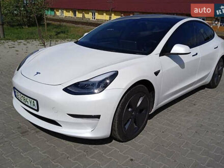 Тесла Модель 3 2022 в Львове на Automoto.ua Белый Тесла Модель 3, объемом двигателя 0 л и пробегом 40 тыс. км за 22500 $, фото 1 на Automoto.ua
