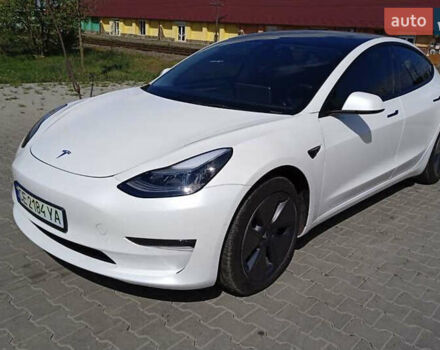 Білий Тесла Модель 3, об'ємом двигуна 0 л та пробігом 40 тис. км за 22500 $, фото 1 на Automoto.ua