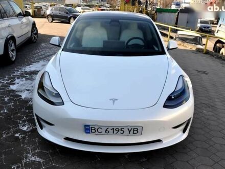 Тесла Модель 3 2022 в Львове на Automoto.ua Белый Тесла Модель 3, объемом двигателя 0 л и пробегом 104 тыс. км за 21500 $, фото 1 на Automoto.ua