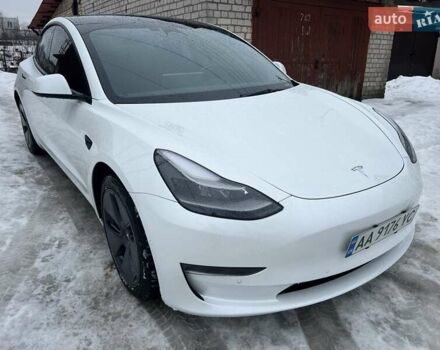 Белый Тесла Модель 3, объемом двигателя 0 л и пробегом 54 тыс. км за 23900 $, фото 1 на Automoto.ua