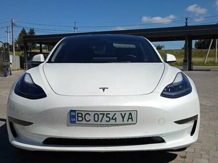 Тесла Модель 3 2022 у Львові на Automoto.ua Білий Тесла Модель 3, об'ємом двигуна 0 л та пробігом 18 тис. км за 27000 $, фото 1 на Automoto.ua