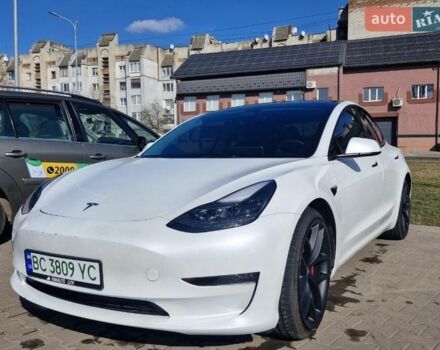 Белый Тесла Модель 3, объемом двигателя 0 л и пробегом 36 тыс. км за 25500 $, фото 1 на Automoto.ua