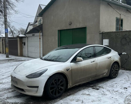 Белый Тесла Модель 3, объемом двигателя 0 л и пробегом 22 тыс. км за 16100 $, фото 1 на Automoto.ua