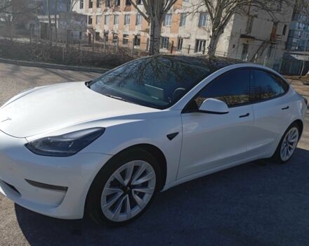 Белый Тесла Модель 3, объемом двигателя 0 л и пробегом 56 тыс. км за 24500 $, фото 1 на Automoto.ua