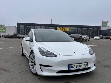 Белый Тесла Модель 3, объемом двигателя 0 л и пробегом 81 тыс. км за 21000 $, фото 1 на Automoto.ua