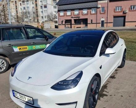 Белый Тесла Модель 3, объемом двигателя 0 л и пробегом 36 тыс. км за 25500 $, фото 1 на Automoto.ua