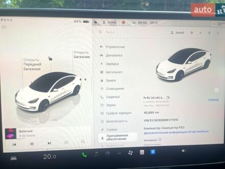 Білий Тесла Модель 3, об'ємом двигуна 0 л та пробігом 44 тис. км за 21950 $, фото 1 на Automoto.ua