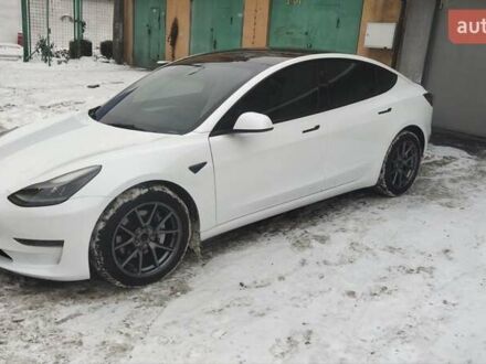 Белый Тесла Модель 3, объемом двигателя 0 л и пробегом 56 тыс. км за 18800 $, фото 1 на Automoto.ua