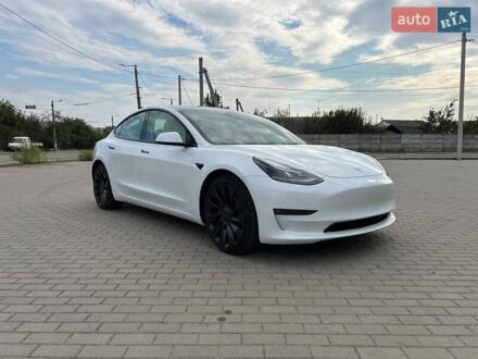 Тесла Модель 3 2023 у Житомирі на Automoto.ua Білий Тесла Модель 3, об'ємом двигуна 0 л та пробігом 5 тис. км за 36500 $, фото 1 на Automoto.ua