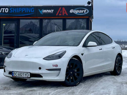 Білий Тесла Модель 3, об'ємом двигуна 0 л та пробігом 76 тис. км за 18800 $, фото 1 на Automoto.ua