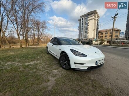 Белый Тесла Модель 3, объемом двигателя 0 л и пробегом 24 тыс. км за 21500 $, фото 1 на Automoto.ua