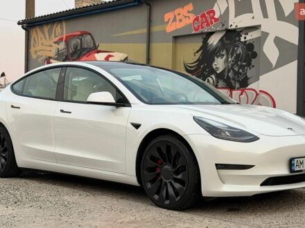 Білий Тесла Модель 3, об'ємом двигуна 0 л та пробігом 5 тис. км за 29900 $, фото 1 на Automoto.ua
