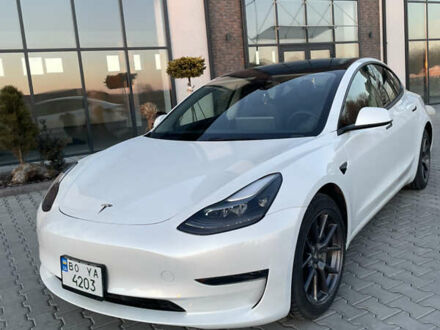 Тесла Модель 3 2023 в Тернополе на Automoto.ua Белый Тесла Модель 3, объемом двигателя 0 л и пробегом 14 тыс. км за 23500 $, фото 1 на Automoto.ua