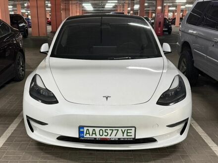 Белый Тесла Модель 3, объемом двигателя 0 л и пробегом 57 тыс. км за 21500 $, фото 1 на Automoto.ua