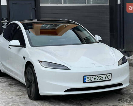 Белый Тесла Модель 3, объемом двигателя 0 л и пробегом 34 тыс. км за 25300 $, фото 1 на Automoto.ua