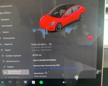 Бежевий Тесла Модель 3, об'ємом двигуна 0 л та пробігом 88 тис. км за 19500 $, фото 7 на Automoto.ua