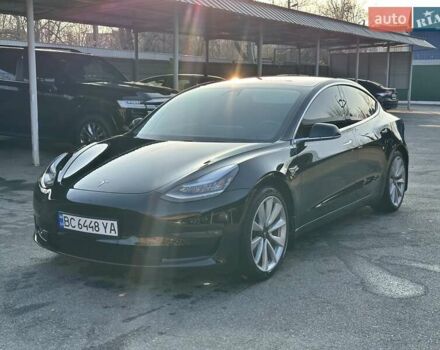 Черный Тесла Модель 3, объемом двигателя 0 л и пробегом 75 тыс. км за 15899 $, фото 1 на Automoto.ua