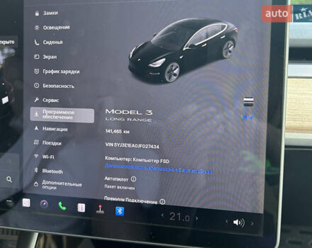 Черный Тесла Модель 3, объемом двигателя 0 л и пробегом 141 тыс. км за 18888 $, фото 30 на Automoto.ua