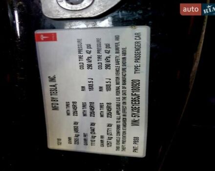 Черный Тесла Модель 3, объемом двигателя 0 л и пробегом 75 тыс. км за 5400 $, фото 11 на Automoto.ua