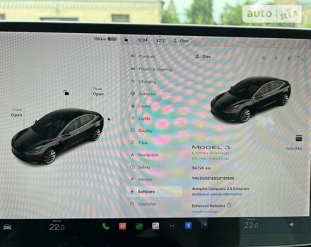 Чорний Тесла Модель 3, об'ємом двигуна 0 л та пробігом 54 тис. км за 42000 $, фото 23 на Automoto.ua