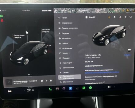 Черный Тесла Модель 3, объемом двигателя 0 л и пробегом 221 тыс. км за 15800 $, фото 9 на Automoto.ua