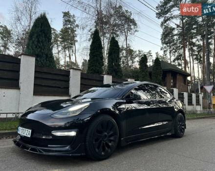 Черный Тесла Модель 3, объемом двигателя 0 л и пробегом 90 тыс. км за 17500 $, фото 3 на Automoto.ua