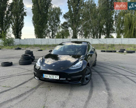 Черный Тесла Модель 3, объемом двигателя 0 л и пробегом 141 тыс. км за 18888 $, фото 1 на Automoto.ua