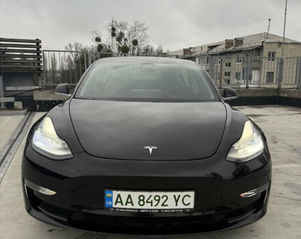 Черный Тесла Модель 3, объемом двигателя 0 л и пробегом 130 тыс. км за 15100 $, фото 1 на Automoto.ua
